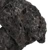 vidaXL Roches volcaniques 25 kg noir 10-30 cm