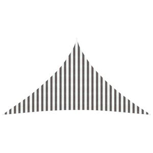 vidaXL Voile d'ombre 4,5 x 4,5 x 4,5 m HDPE Triangulaire