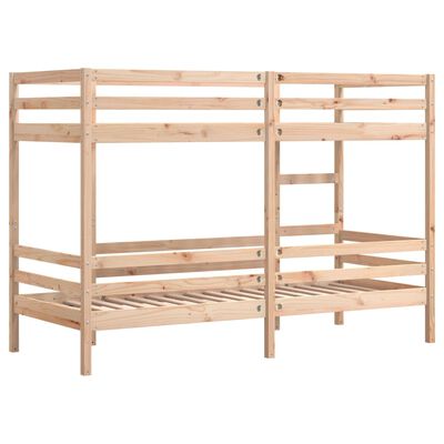 vidaXL Lit superposé sans matelas 90x190 cm bois de pin massif