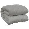 vidaXL Couverture lest&eacute;e Gris 152x203 cm 11 kg Tissu