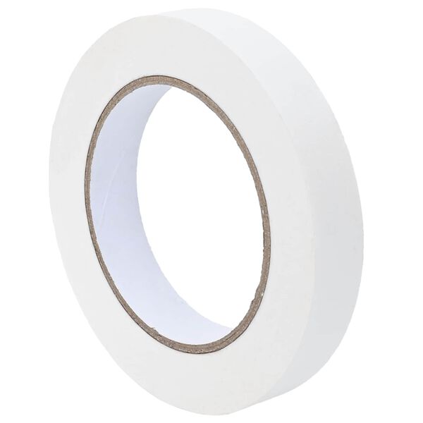 vidaXL Rubans de masquage pour peintre 12 pcs Blanc 19mm x 50m Papier