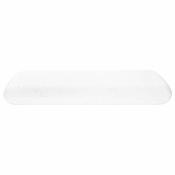 vidaXL Coussin de sommeil Uni Blanc 70 x 36 x 13 cm
