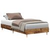 vidaXL Cadre de lit Bois ancien 80 x 200 cm Bois d'ing&eacute;nierie