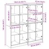 vidaXL Haut Armoire 2 pcs Bois Ancien 68 x 37 x 142 cm