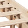 vidaXL Lit biblioth&egrave;que sans matelas 135x190 cm bois de pin massif