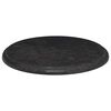 vidaXL Dessus de table Noir &Oslash;40x2,5 cm Marbre