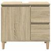 vidaXL Armoire salle de bain ch&ecirc;ne sonoma 65x33x60 cm