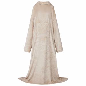 vidaXL Sweat &agrave; capuche couverture Beige F Flanelle
