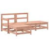 vidaXL Salon de jardin 4 pcs avec coussins bois massif douglas