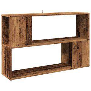 vidaXL Biblioth&egrave;que vieux bois 100x24x63 cm bois d'ing&eacute;nierie