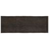 vidaXL Dessus de table bois massif trait&eacute; bordure assortie