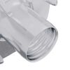 vidaXL Ecrou en T &agrave; dents 7200 pcs Argent&eacute; M6 mm Acier