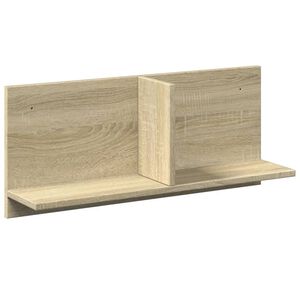 vidaXL Armoire murale 70x16,5x30 cm ch&ecirc;ne sonoma bois d'ing&eacute;nierie