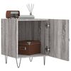 vidaXL Table de chevet sonoma gris 40x40x50 cm bois d'ing&eacute;nierie