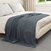 vidaXL Jet&eacute; Gris fonc&eacute; 200 x 150 cm Toison