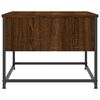 vidaXL Table basse ch&ecirc;ne marron 100x51x40 cm bois d'ing&eacute;nierie