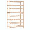 vidaXL Casier &agrave; bouteilles Bois de c&egrave;dre 57,5 x 28 x 102 cm