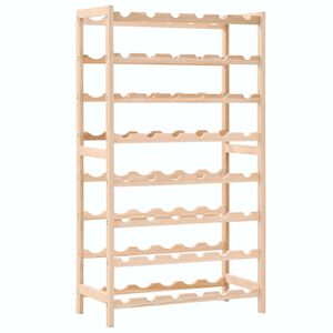 vidaXL Casier &agrave; bouteilles Bois de c&egrave;dre 57,5 x 28 x 102 cm