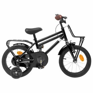 vidaXL V&eacute;lo pour Enfants 12 Pouces pour les enfants de 2 &agrave; 4 ans Noir