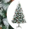 vidaXL Sapin de No&euml;l artificiel avec pommes de pin et baies 240 cm