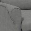 vidaXL fauteuil Gris fonc&eacute; 76 x 94 x 102 cm Microfibre