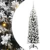 vidaXL Sapin de No&euml;l artificiel Vert 150 cm PVC et acier et plastique