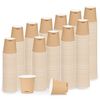 vidaXL Tasses &agrave; caf&eacute; en papier 120 ml 1000 pcs Marron