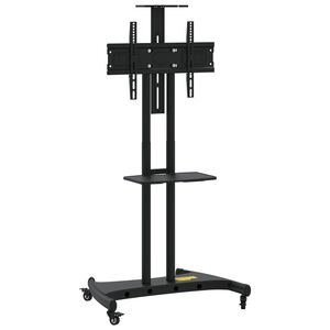 vidaXL Meuble TV sur roulettes pour &eacute;cran 32-70 pouces max VESA