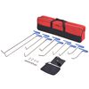 vidaXL Kit de d&eacute;bosselage sans peinture 16 pi&egrave;ces Acier inoxydable