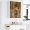 vidaXL Armoire de cuisine Kalmar 2 pcs Ch&ecirc;ne fum&eacute; 60 x 31 x 40 cm