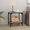 vidaXL Table d'appoint Sonoma gris 40x30x42 cm Bois d'ing&eacute;nierie