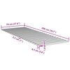 vidaXL Lattes de lit 70x200 cm bois de pin massif
