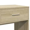 vidaXL Ensemble de coiffeuse 3 pcs ch&ecirc;ne sonoma bois d'ing&eacute;nierie