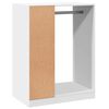 vidaXL Garde-robe blanc 77x48x102 cm bois d'ing&eacute;nierie