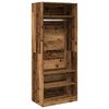 vidaXL Garde-robe vieux bois 80x50x200 cm bois d'ing&eacute;nierie