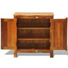 vidaXL Armoire vintage avec 2 portes Bois massif de r&eacute;cup&eacute;ration