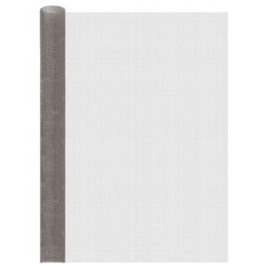 vidaXL &Eacute;cran en maille 120 x 1000 cm 3 Mesh Acier Inoxydable 201
