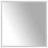 vidaXL Miroir de salle de bain LED Transparent 60 x 60 cm verre tremp&eacute;