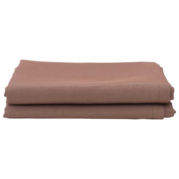 vidaXL Remplacement de store Marron 1000 x 160 cm Toile en polyester