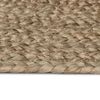 vidaXL Tapis de surface Rectangulaire Gris 120 x 170 cm Jute