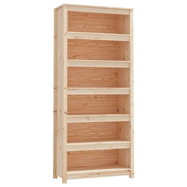 vidaXL Biblioth&egrave;que 80x35x183 cm Bois de pin massif
