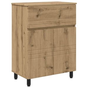 vidaXL Unit&eacute; de vanit&eacute; de salle de bain Ch&ecirc;ne artisanal