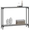 vidaXL Table console sonoma gris 100x22,5x75 cm bois d'ing&eacute;nierie