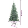 vidaXL Arbre de No&euml;l artificiel floconn&eacute; de neige avec lumi&egrave;re LED