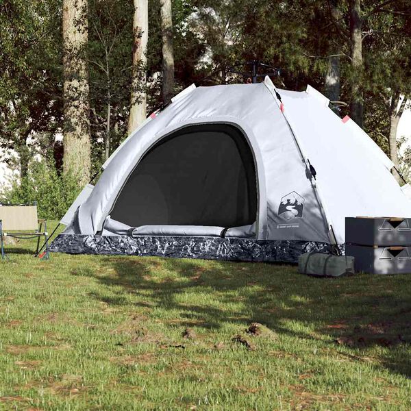 vidaXL Tente de camping 5 personnes tissu occultant lib&eacute;ration rapide
