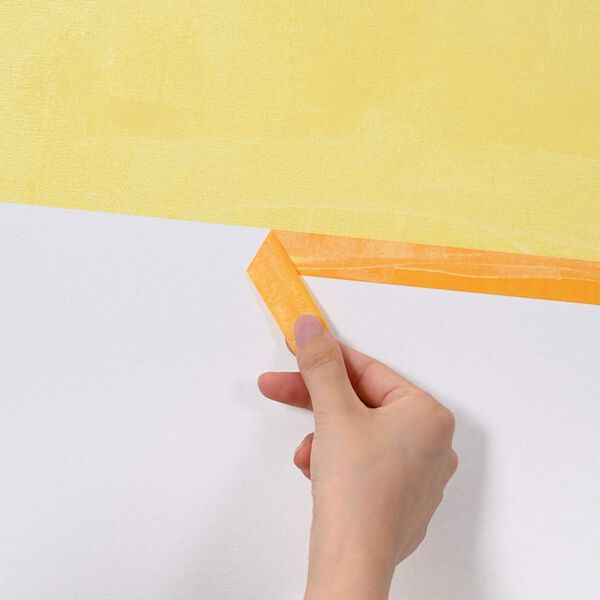 vidaXL Rubans de masquage pour peintre 50 pcs Jaune 50 mm x 50 m