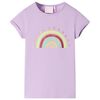 T-shirt pour enfants lilas 140