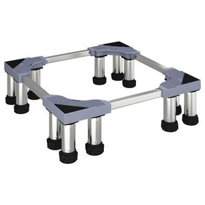 vidaXL Socle pour machine &agrave; laver Gris 67 x 67 x 21,5 cm