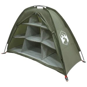 vidaXL Tente de stockage avec toit Vert olive 120 x 50 x 70 cm