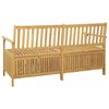 vidaXL Banc de rangement avec stockage avec porte Acacia massif